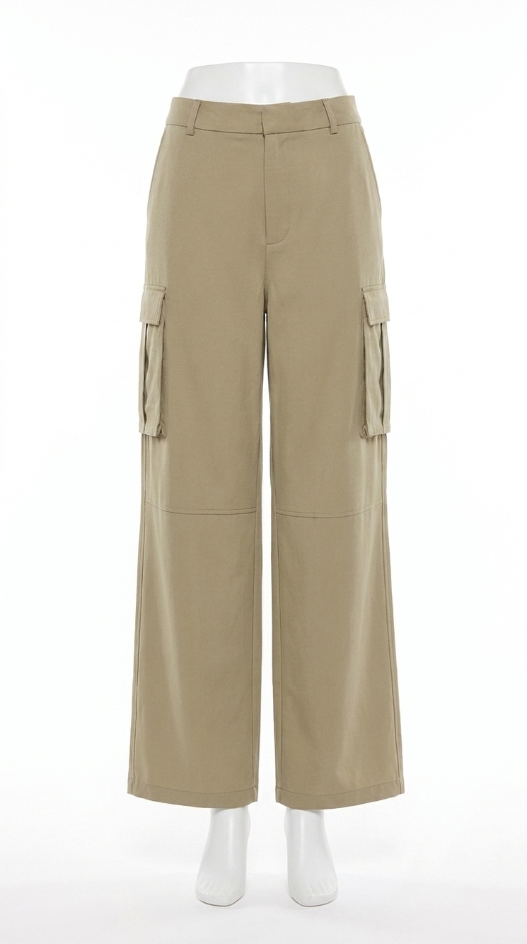 NEW SUNDAYS mali pants in vintage moss green